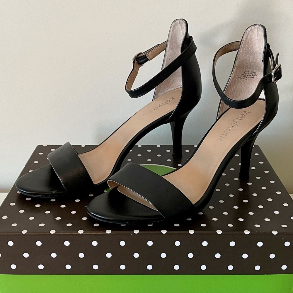 Kelly & Katie “Lea” Open-toe Heels